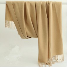 Solid scarve shawl 75% cashmere 200cm